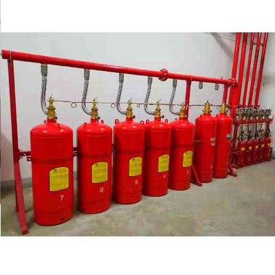 calidad  Red FM200 Pipe Network System 4.2MPa / 5.6MPa Mixed Gas Fire Suppression System fábrica