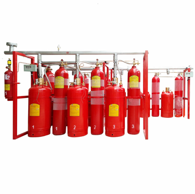 Sistema de extinción de incendios HFC227ea FM200 Extintor de incendios de heptafluoropropano de 40L a 180L