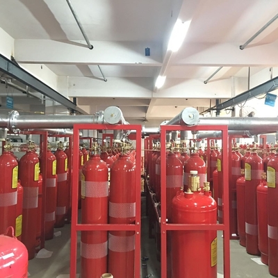 Sistema de extinción de incendios HFC227ea FM200 Extintor de incendios de heptafluoropropano de 40L a 180L