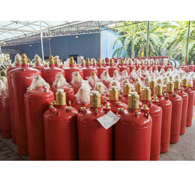 Red Hfc227ea FM200 Sistema de supresión de gases sin olor Alta seguridad Amigable al medio ambiente