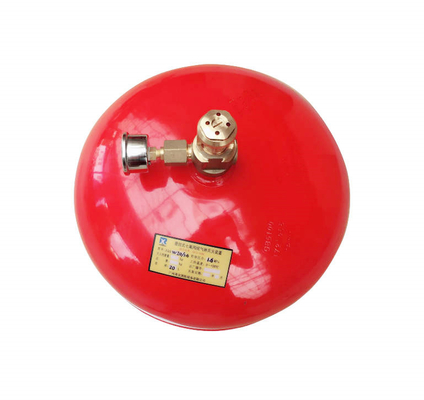 Sistema colgante rojo FM200 Sensor de solenoide de fácil instalación Presión de almacenamiento 1,6 MPa