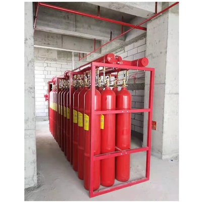 Equipo de extinción de incendios a gas