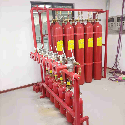 Eficiencia IG Sistema de extinción de incendios de gas inerte 15MPa 20MPa para reducir el riesgo de incendio