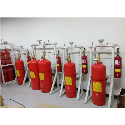 Acero Soldado / sin costura Fm200 cilindro Almacenamiento de gas 120L cilindro extintor de incendios
