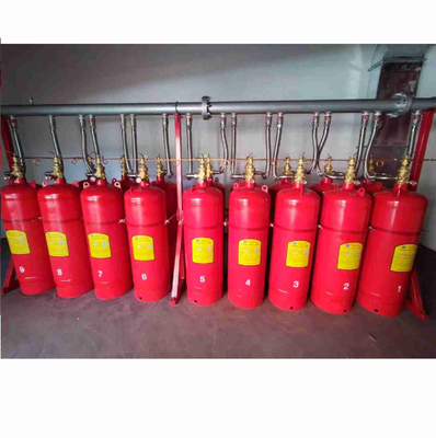 90L FM200 cilindro Presión de trabajo 5.6Mpa Red FM200 Contenedores
