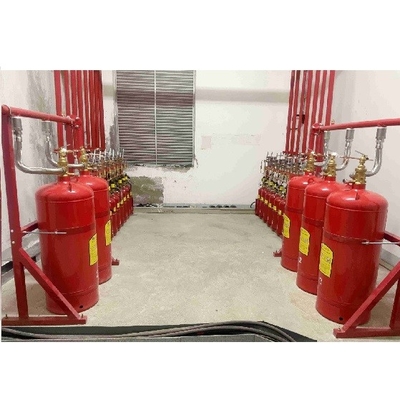 Equipo de extinción de incendios de gas de 180L de inundación cerrada Fm 200 extintor de incendios
