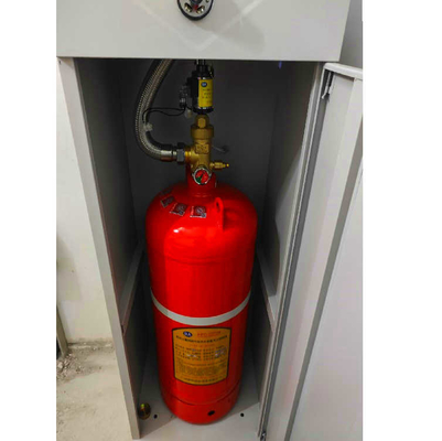 Sistema de extinción de incendios de gas FM200 de 40L 33kg con protección de zonas múltiples