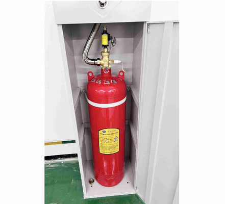 Heptafluoropropano Fm200 Sistema de extinción de incendios de zona única de control con cilindros de 90L