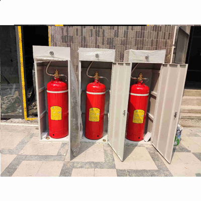 Sistema de extinción de incendios de tipo 90L Hfc 227ea FM200 con múltiples zonas controladas