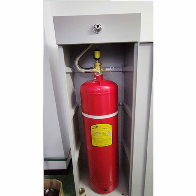 Sistema de extinción de incendios de gabinete rojo FM200 para protección contra incendios de nivel A B C Fuegos