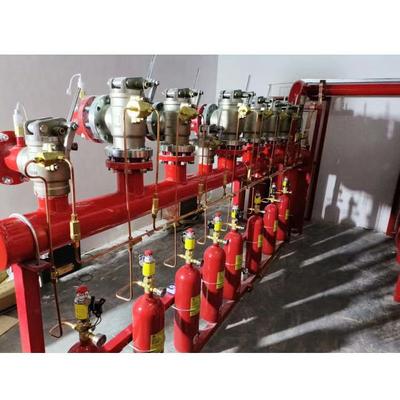 Sistema de extinción de gases FM200 de zona única Extintor automático de incendios FM200