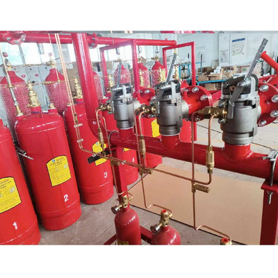Hfc227ea Sistema de extinción de incendios cilindro 4.2mpa / 5.6mpa Gestión de zonas opcionales