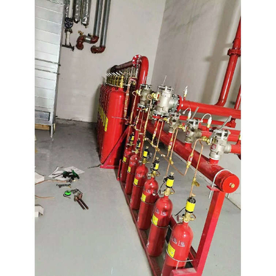 Sistema de extinción de incendios comercial HFC-227ea FM200 con extinción eficiente