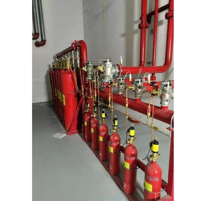 Sistema de extinción de incendios comercial HFC-227ea FM200 con extinción eficiente
