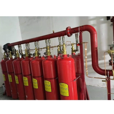 Sistema de extinción de incendios comercial HFC-227ea FM200 con extinción eficiente