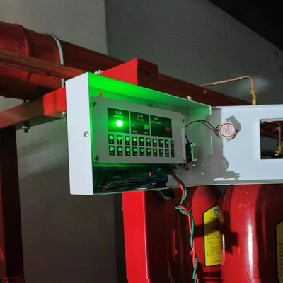 Sistema de extinción de incendios FM200 ligero 5.6Mpa Sistema de red de tuberías Bajo mantenimiento