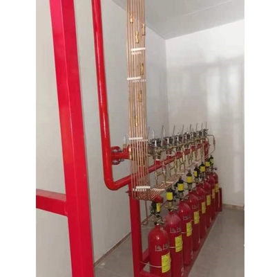 IG100 Sistema de extinción de incendios de gas inerte cilindro volumen 70L - 90L inundación cerrada