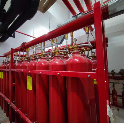 Red 70L - 90L IG100 Sistema de lucha contra incendios con nitrógeno Tipo de red de tuberías