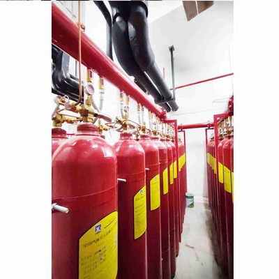 Red 70L - 90L IG100 Sistema de lucha contra incendios con nitrógeno Tipo de red de tuberías