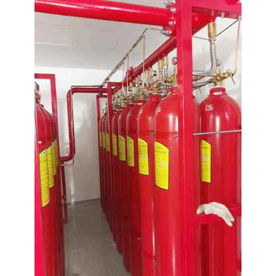 90L 15MPa 20MPa IG100 Sistema de extinción de incendios por nitrógeno Tipo de red de tuberías rojas