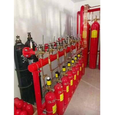 90L 15MPa 20MPa IG100 Sistema de extinción de incendios por nitrógeno Tipo de red de tuberías rojas