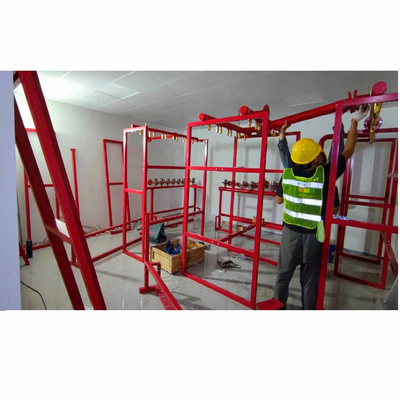 Sistema de extinción de incendios con gas inerte IG100 multifunción Alta durabilidad Color rojo