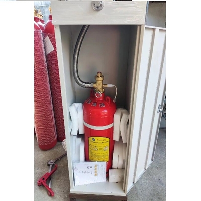 Sistema de gabinete rojo FM200 Fácil instalación para protección contra incendios en necesidades industriales