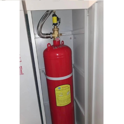 Sistema de gabinete automático industrial FM200 Equipo de extinción de incendios de 2,5 MPa