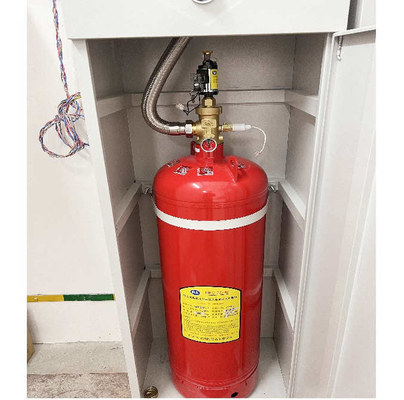 Sistema de extinción de incendios sin tubería FM200 2.5Mpa Presión de almacenamiento AC 220V DC 24V 1.5A