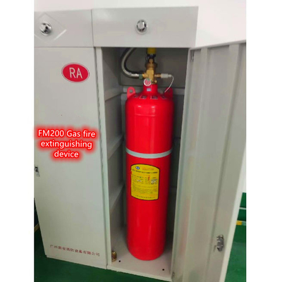 Hfc227ea FM200 Sistema de gabinete de inundación total Agente limpio de extinción de incendios