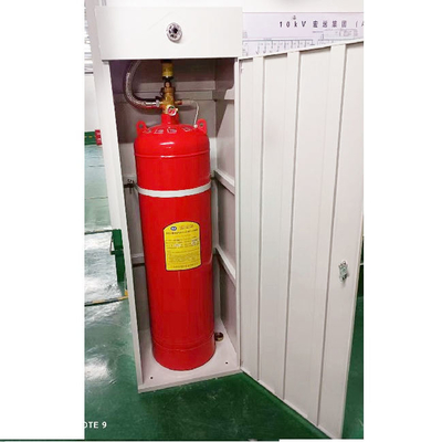 Rango de temperatura 0C a 50C Sistema de gabinete FM200 con boquillas
