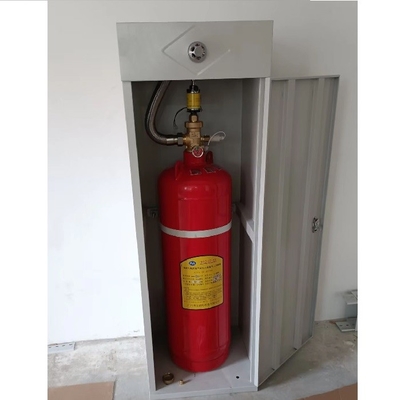 Extintor de gas FM200 con sistema de alarma para detección de incendio