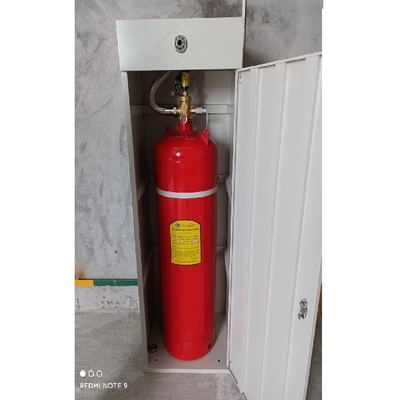 100L FM200 Hfc-227ea Extintor de incendios de gabinete Botella única 2.5MPa
