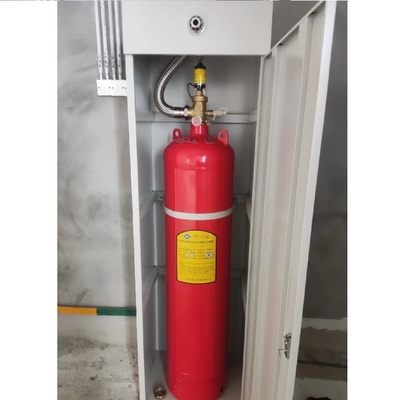 100L FM200 Hfc-227ea Extintor de incendios de gabinete Botella única 2.5MPa