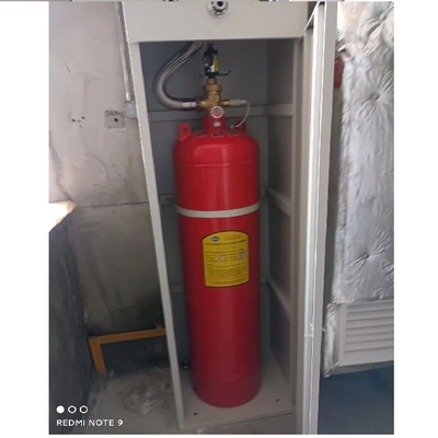 Sistema de extinción de incendios aislado FM200, no contaminante, adecuado para almacenes