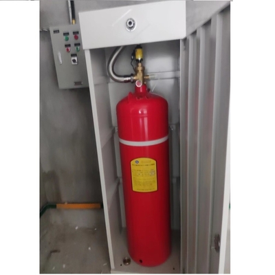 Extintor de incendios de gabinete FM200 de 100L con boquilla Agente de extinción de incendios rápido y eficaz