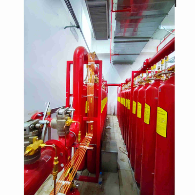 15MPa IG541 Sistema de extinción de incendios por gas inerte para instalaciones de comunicación