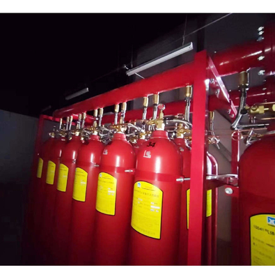 Sistema automático de alarma contra incendios de 80L 15MPa IG541 extinción de incendios cerrada