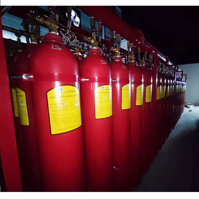 Sistema automático de alarma contra incendios de 80L 15MPa IG541 extinción de incendios cerrada
