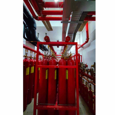 Tipo de red de tuberías del dispositivo de extinción de incendios de gas mixto de 15 MPa IG100