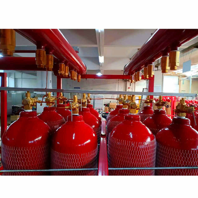 15MPa IG541 gas inerte Agente de sistema de extinción de incendios con carga de 16,88 kg