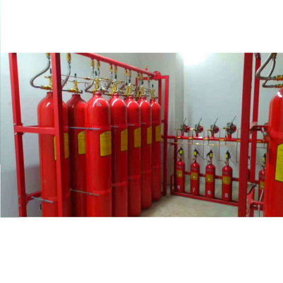 Sistema de extinción de incendios de heptafluoropropano IG541 15MPa Sistema de extinción de incendios de gas inerte