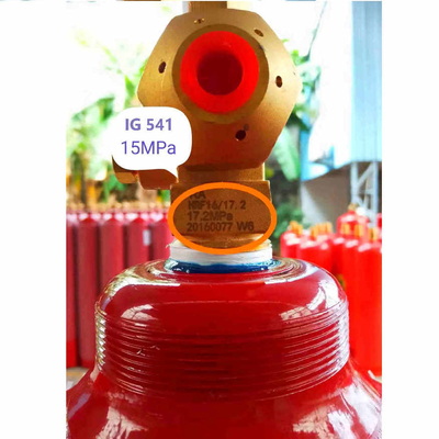 IG541 Sistema de extinción de incendios inerte de interior arranque automático o manual