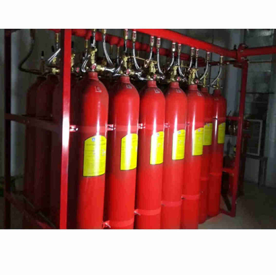 Sistema rojo de extinción de incendios IG100 Sistema de extinción de incendios de gas mezclado de 20 MPa
