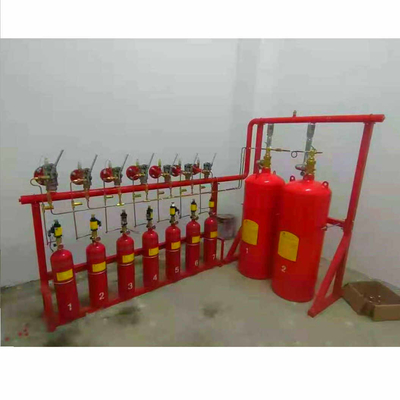Sistema de extinción de gases FM200 de alta presión 4.2Mpa / sistema de extinción de incendios de 5,6Mpa
