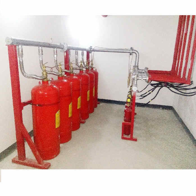 Sistema de supresión de gases HFC 227ea FM 200 en interiores con protección máxima del sistema