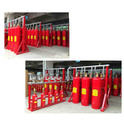 Sistema de supresión de gases HFC 227ea FM 200 en interiores con protección máxima del sistema