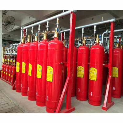 Sistema de red de tuberías de heptafluoropropano FM200 Sistema flexible de extinción de incendios con gas