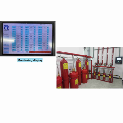 FM200 Respuesta rápida HFC 227ea Sistema de extinción de incendios Monitoreo de enlace remoto