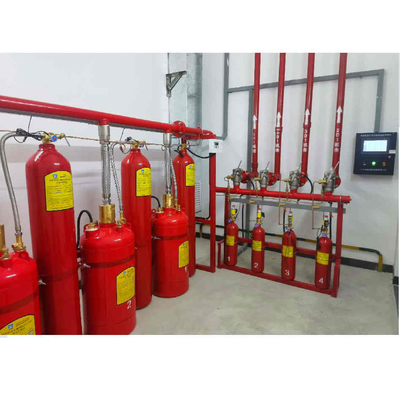 Sistema de extinción de incendios con gas de heptafluoropropano FM200 4.2Mpa / 5.6Mpa Presión de trabajo